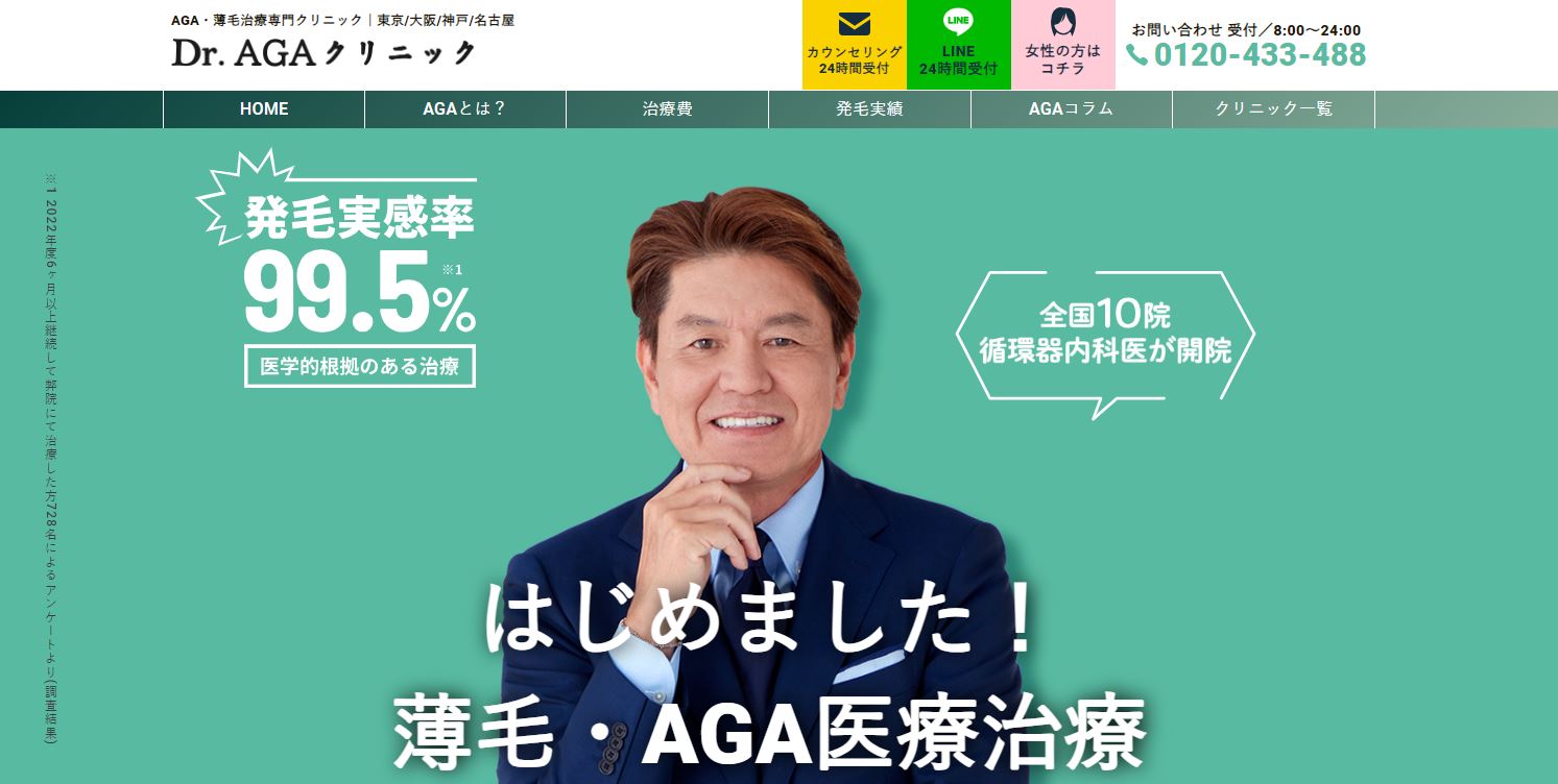 Dr.AGAクリニックとは？基本情報と5つの強み